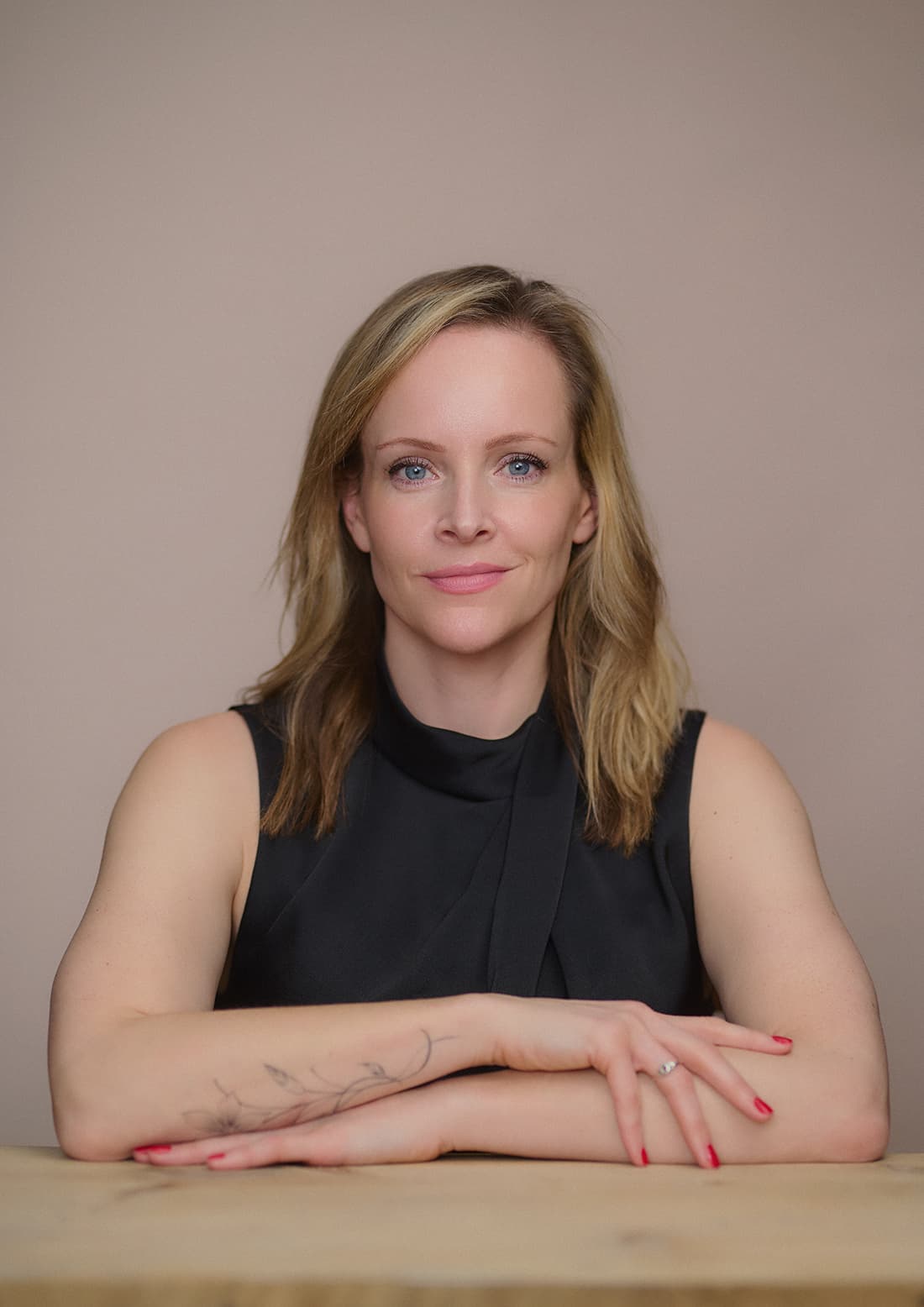 Author Portrait of Playwright Becky Mayhew in London