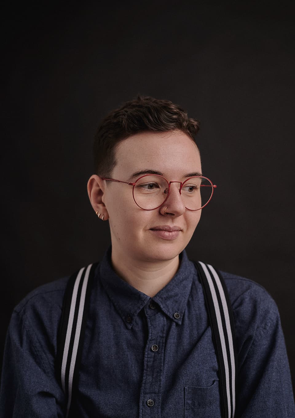 Author Portrait of Fantasy Writer Cassidy Ellis Salter in London