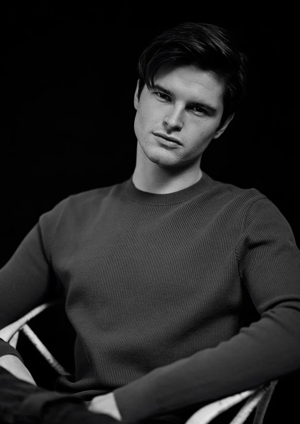 Relax for your actor headshot photoshoot.